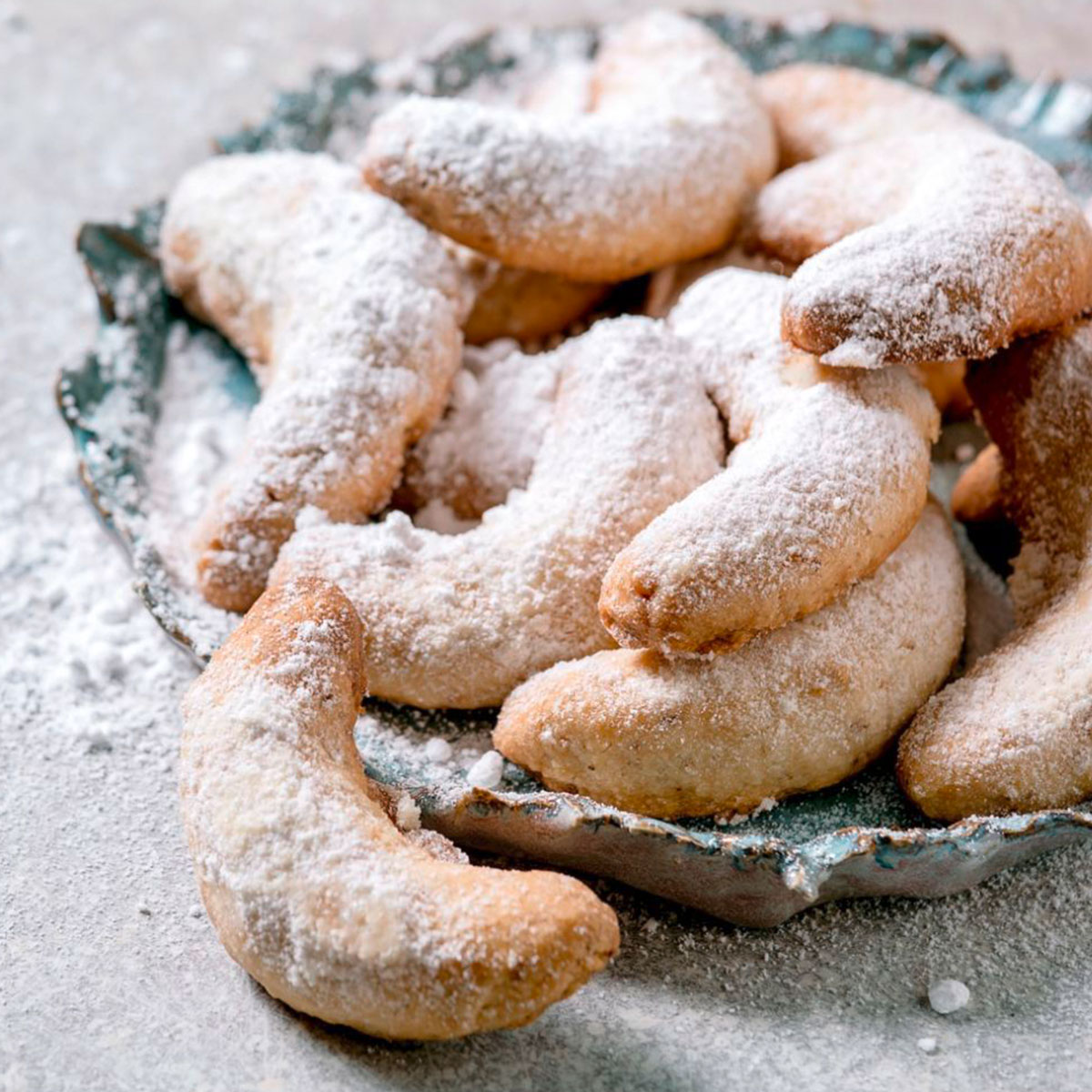 Nur 4 Zutaten: einfache Vanillekipferl ohne Zucker